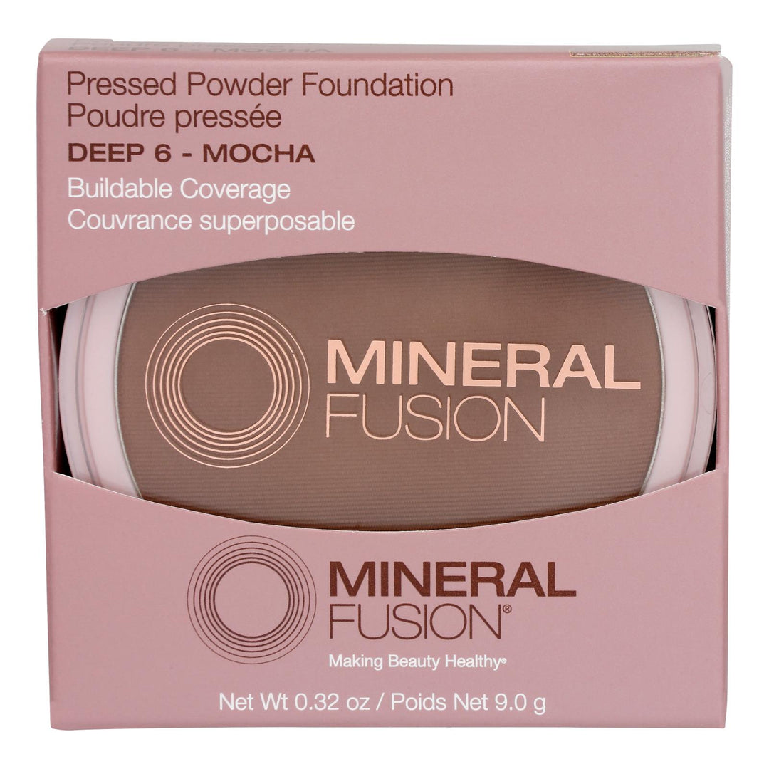 Mineral Fusion - Mkup Pressed Base Deep 6 - 1 Each - .32 Oz - Maras Green