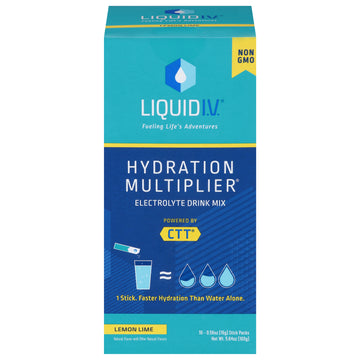 Liquid I.v. - Drink Mx Lemon Lime 10ct - 1 Each-5.65 Oz - Maras Green