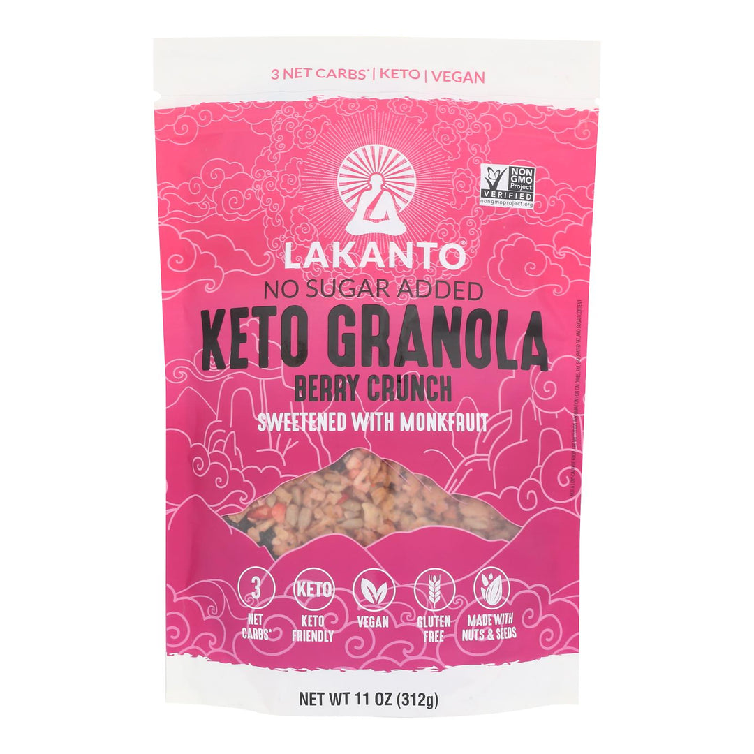 Lakanto - Granola Keto Berry Crunch - Case Of 10-11 Oz - Maras Green