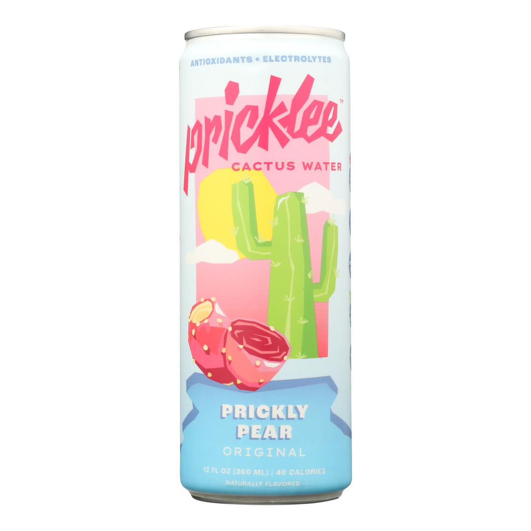 Pricklee - Watr Sprfruit Prckly Pear - Cs Of 12 - 12 Fz - Maras Green