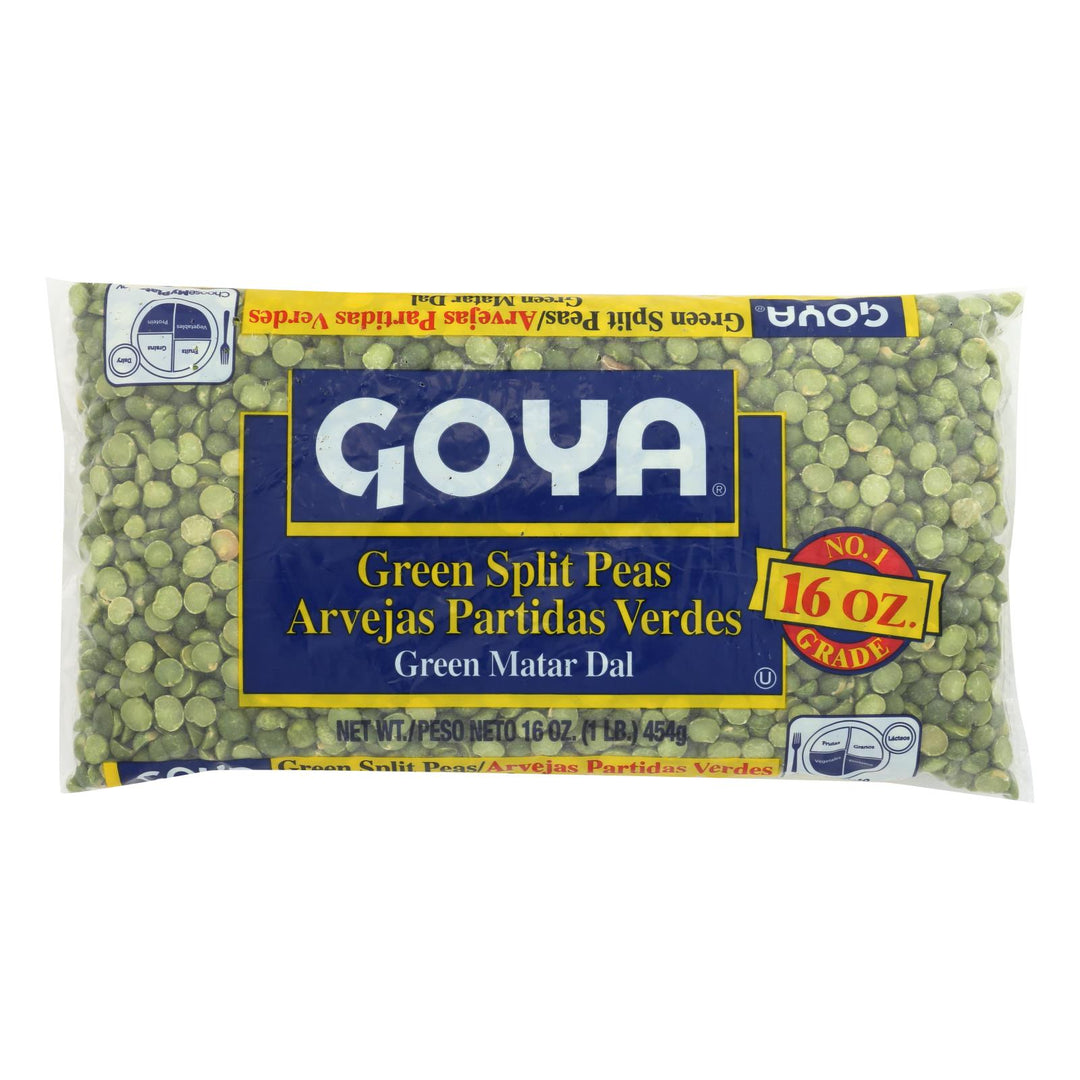 Goya - Peas Split Green - Case Of 24-16 Oz - Maras Green