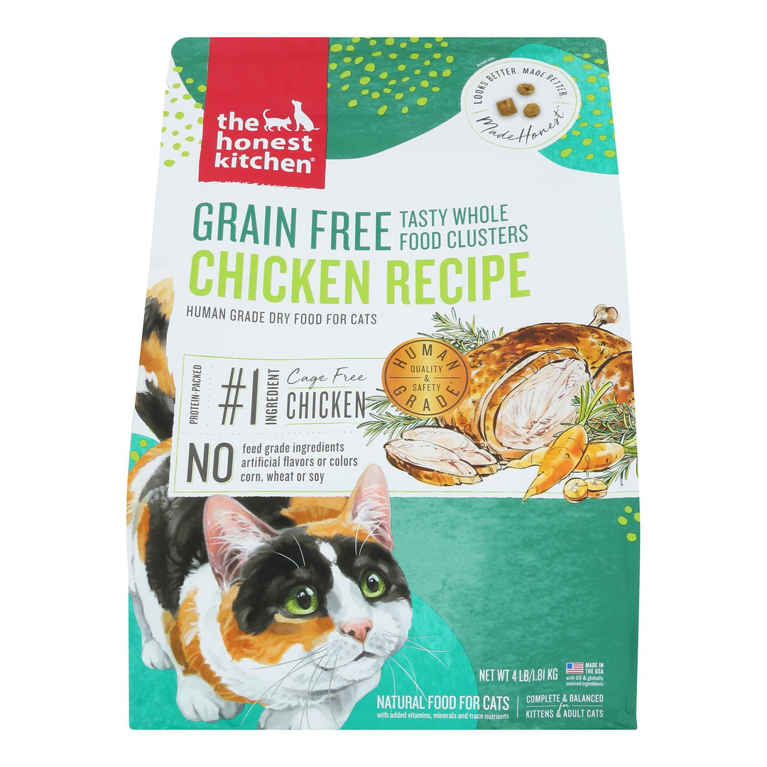 The Honest Kitchen - Cat Fd Green Free Chicken - Case Of 8-4 Lb - Maras Green