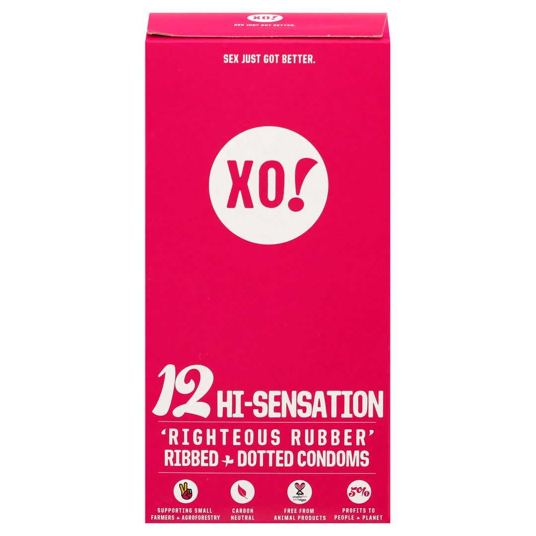 Xo! - Condoms Hi-sensation - Case Of 8-12 Ct - Maras Green