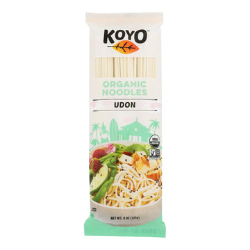 Koyo Organic Udon Noodles - Case Of 12 - 8 Oz - Maras Green