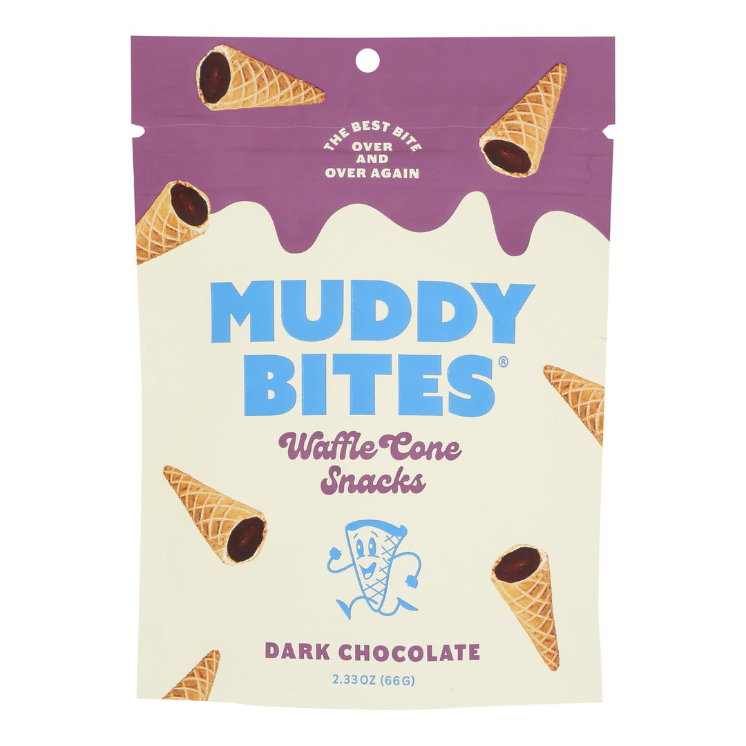 Muddy Bites - Muddy Bite Dark Chocolate - Case Of 12 - 2.33 Oz - Maras Green