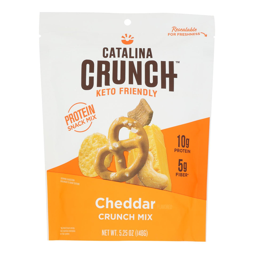 Catalina Crunch - Crunch Mix Cheddar - Case Of 6 - 5.25 Ounces - Maras Green