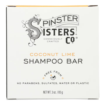 Spinster Sisters Company - Shampoo Bar Coconut Lime - 1 Each - 3 Ounces - Maras Green
