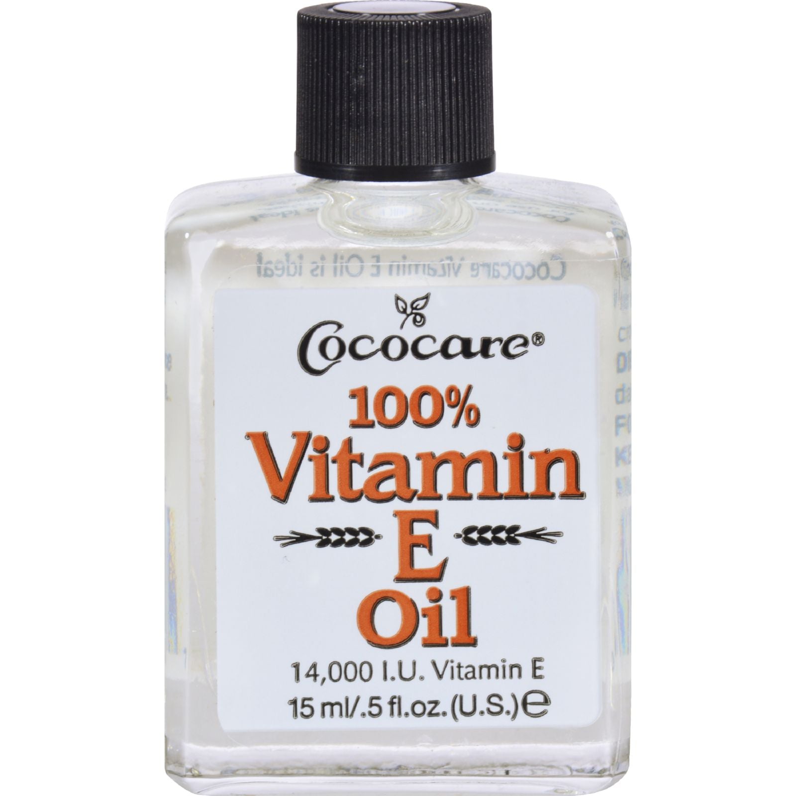 Cococare Vitamin E Oil - 14000 Iu - 0.5 Fl Oz - Maras Green