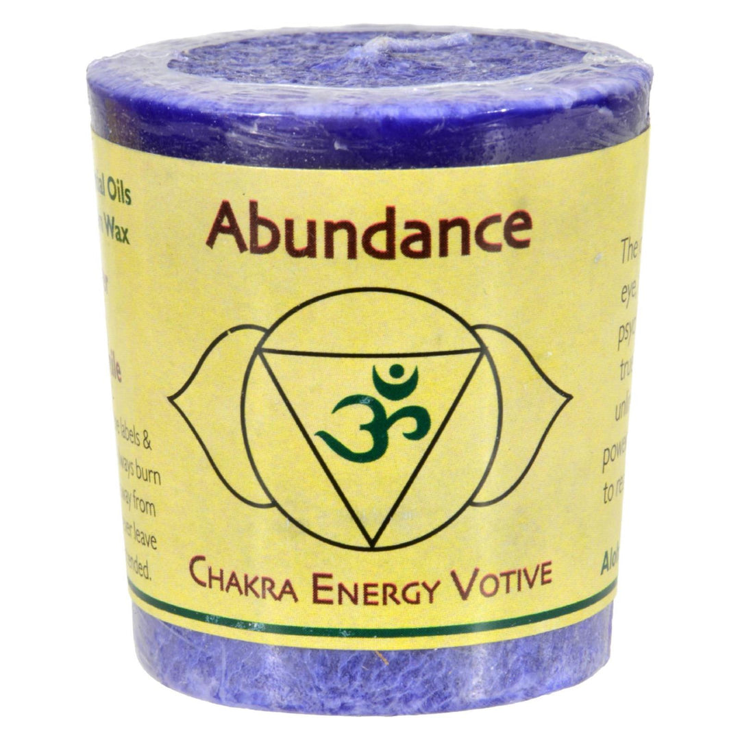 Aloha Bay - Chakra Votive Candle - Abundance - Case Of 12 - 2 Oz - Maras Green