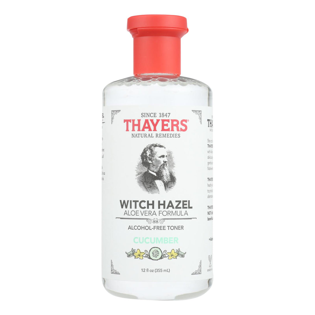 Thayers Witch Hazel With Aloe Vera Cucumber - 12 Fl Oz - Maras Green