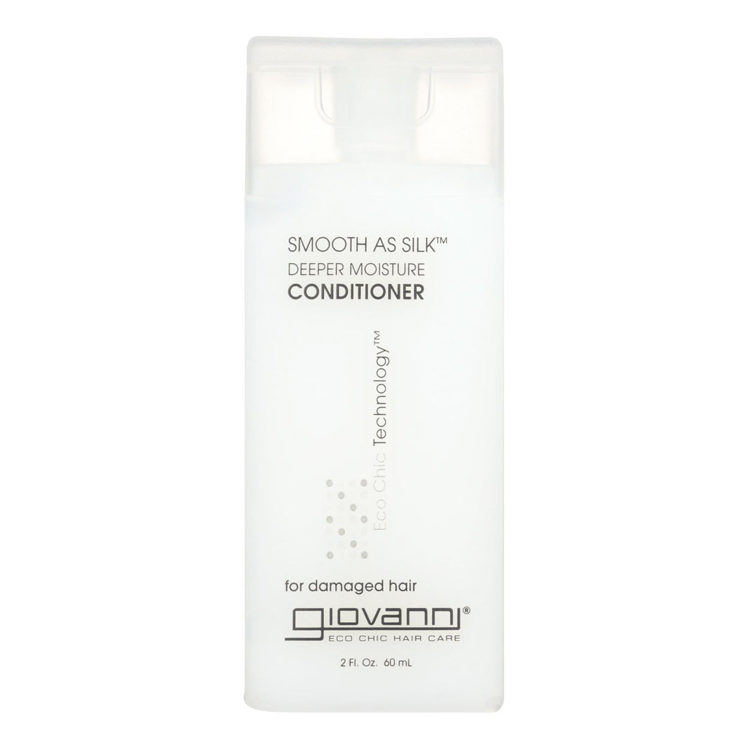 Giovanni Smooth As Silk Deeper Moisture Conditioner - 2 Fl Oz - Case Of 12 - Maras Green