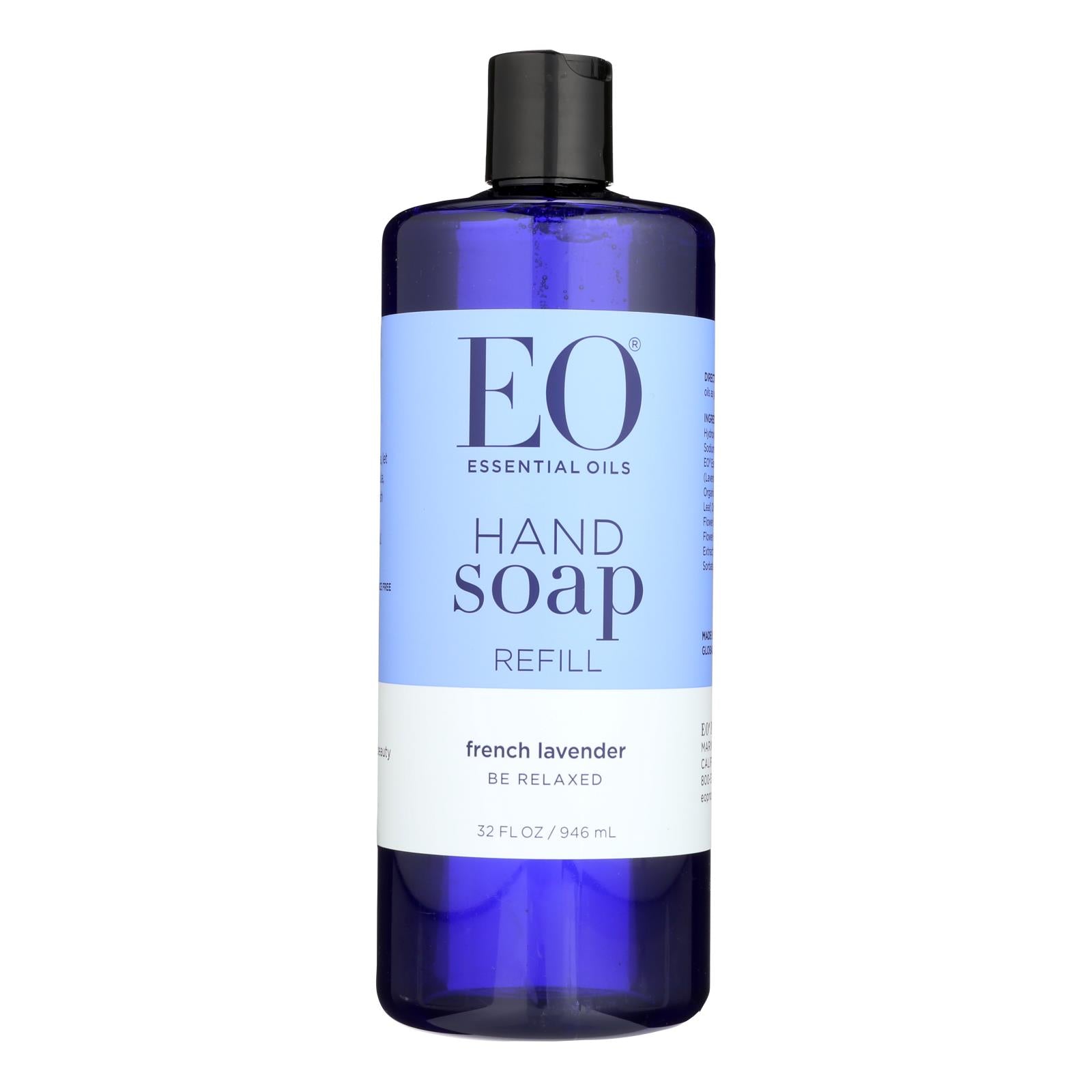 Eo Products - Liquid Hand Soap French Lavender - 32 Fl Oz - Maras Green