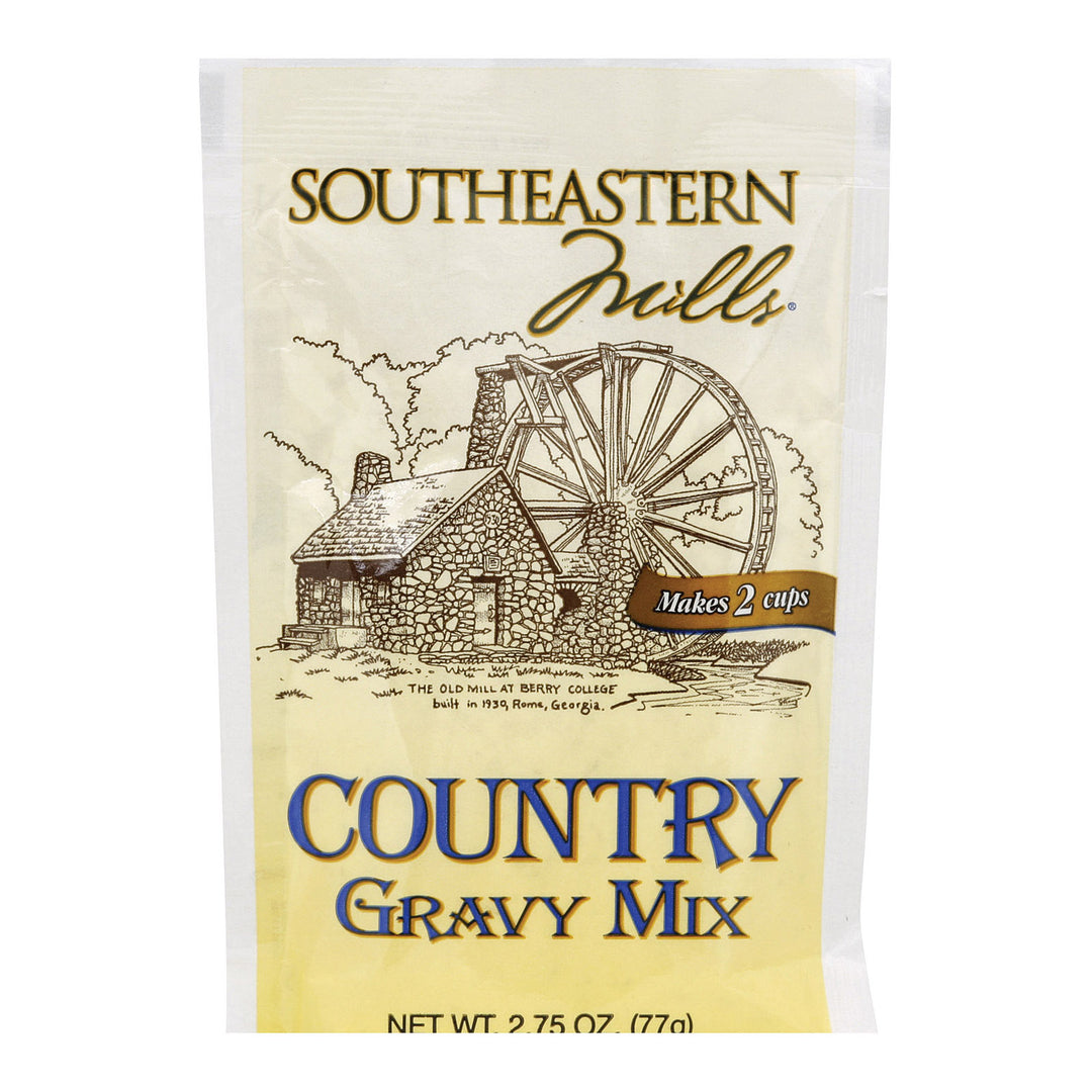 Southeastern Mills Gravy - Country - Case Of 24 - 2.75 Oz - Maras Green