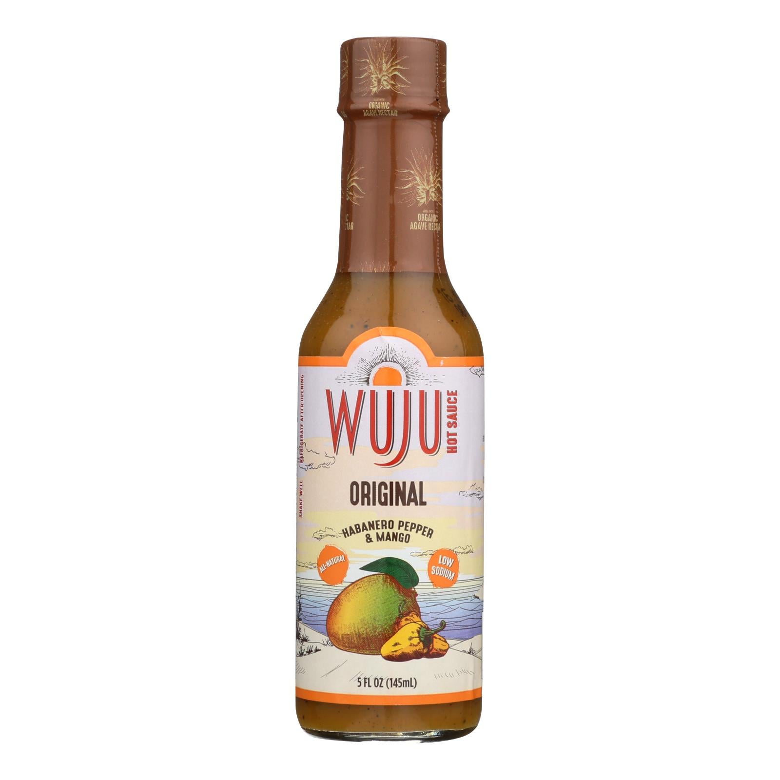 Wuju Hot Sauce - Original - Case Of 6 - 5 Oz. - Maras Green