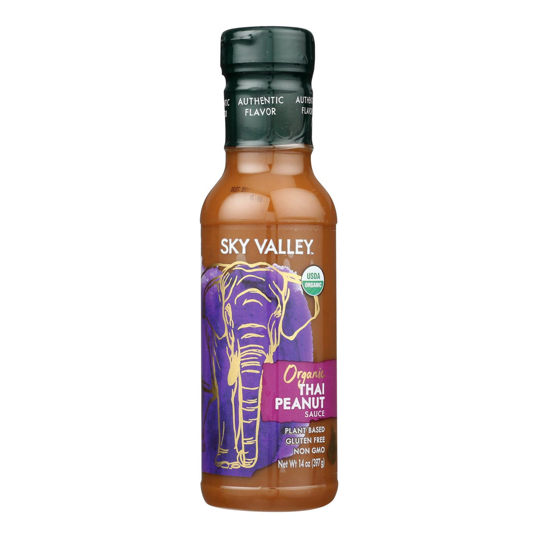Sky Valley - Sauce Thai Peanut - Case Of 6 - 14 Oz - Maras Green