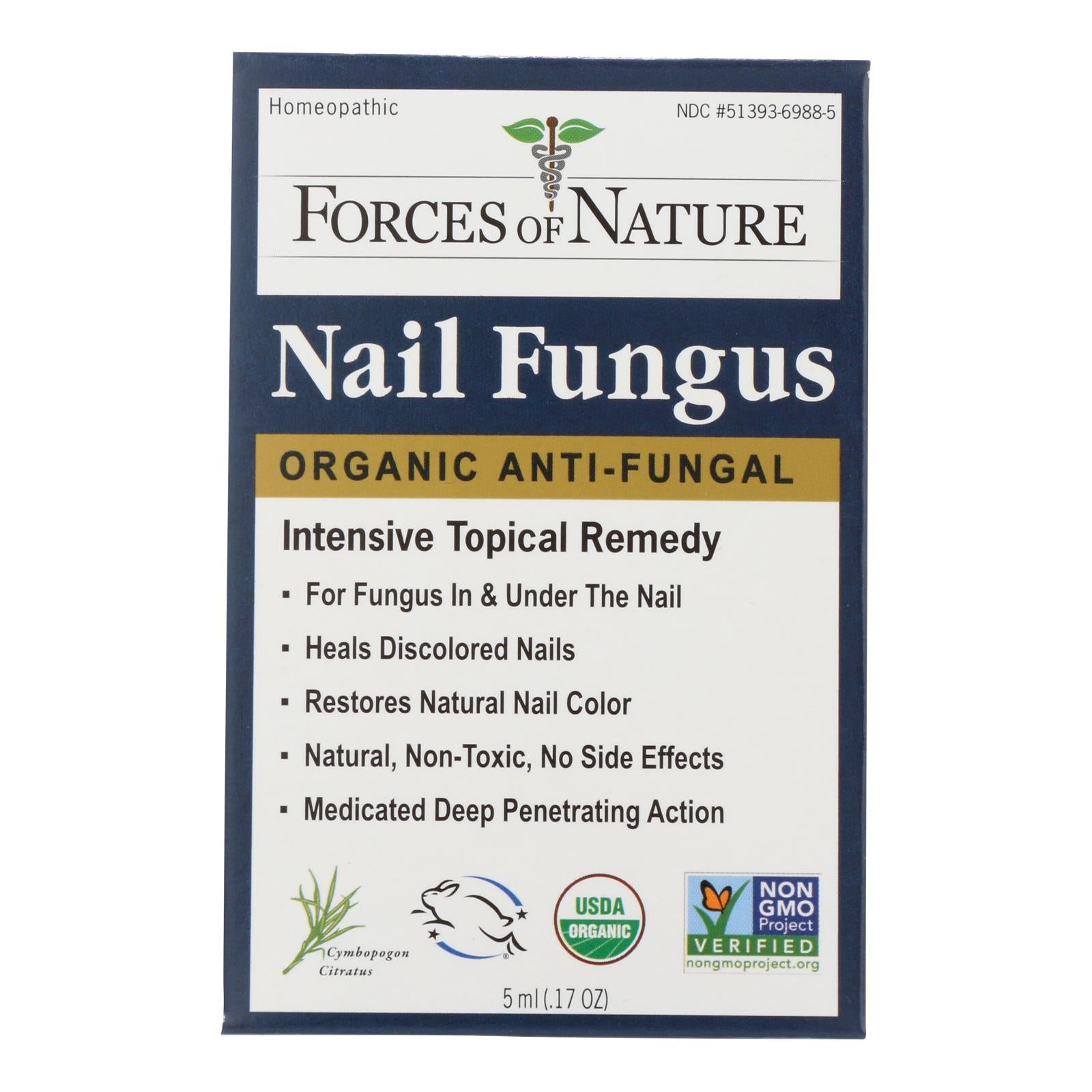 Forces Of Nature Nail Fungus Control - 1 Each - 5 Ml - Maras Green