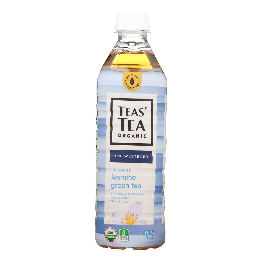 Itoen Tea - Organic - Jasmine - Green - Bottle - Case Of 12 - 16.9 Fl Oz - Maras Green