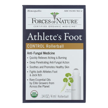 Forces Of Nature - Athltes Ft Anitfungal - 1 Each - 4 Ml - Maras Green