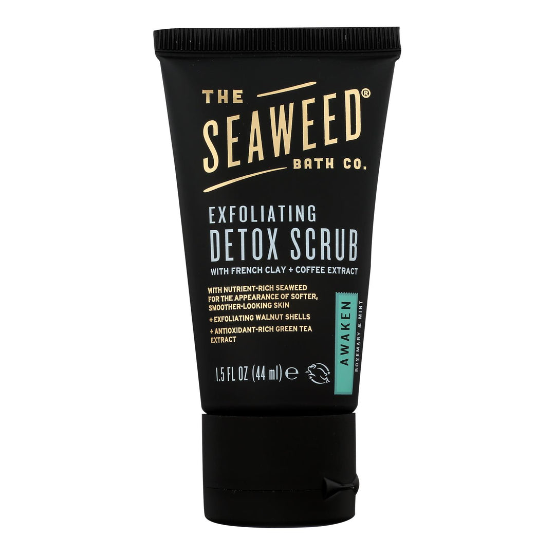 The Seaweed Bath Co - Awaken Exfoliating Detox Body Scrub - Case Of 8 - 1.5 Oz - Maras Green