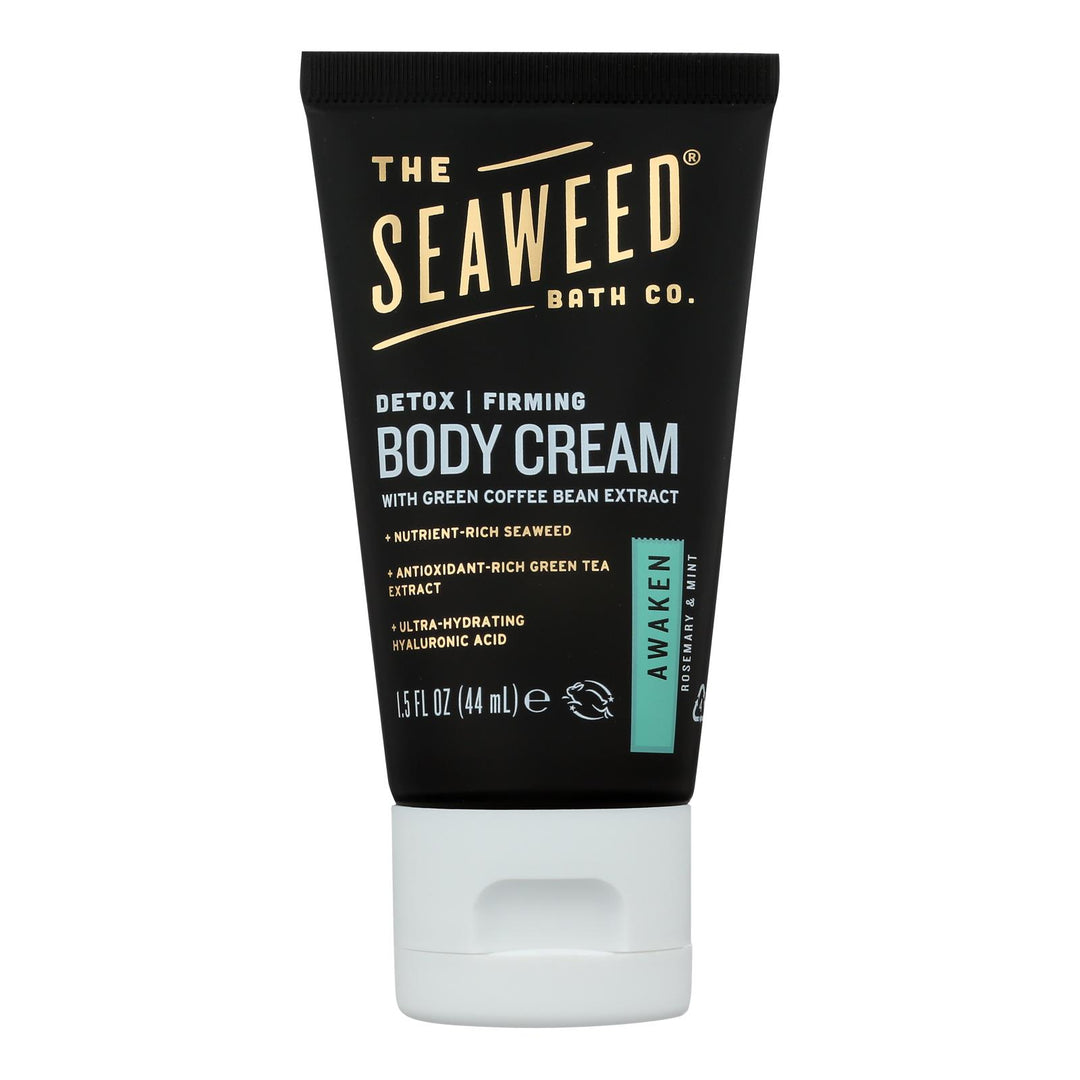 The Seaweed Bath Co - Awaken Firming Detox Cream - Case Of 8 - 1.5 Oz - Maras Green