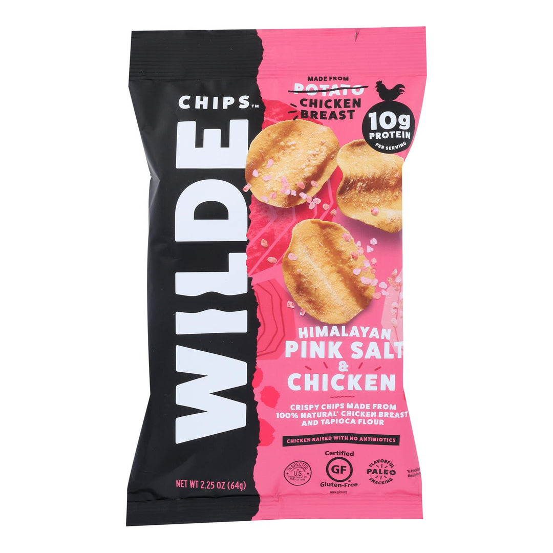 Wilde - Chicken Chips Himlyan Salt - Case Of 12 - 2.25 Oz - Maras Green
