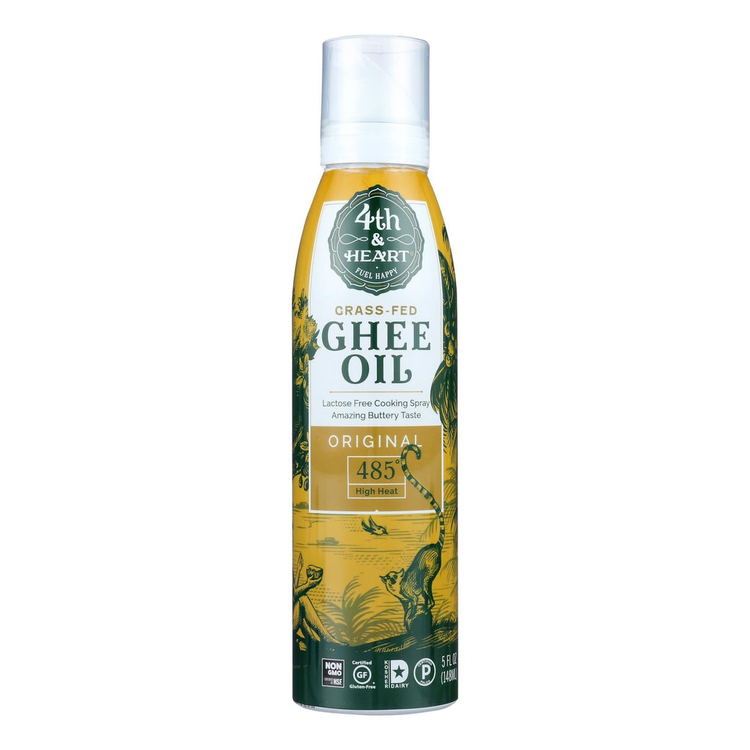 4th & Heart - Ghee/oil Original Spray - Case Of 6 - 5 Oz - Maras Green