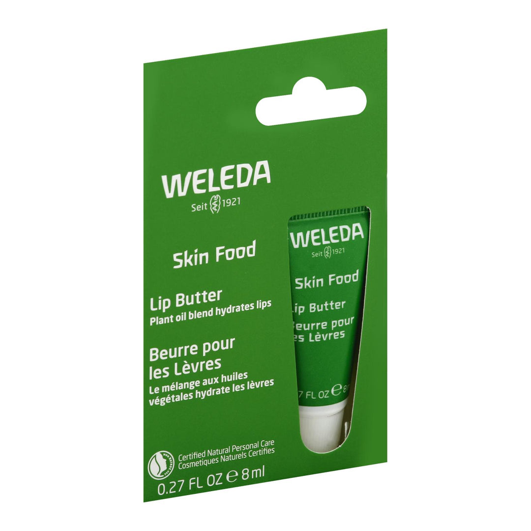 Weleda - Lip Butter Skin Food - Case Of 6 - .27 Fz - Maras Green