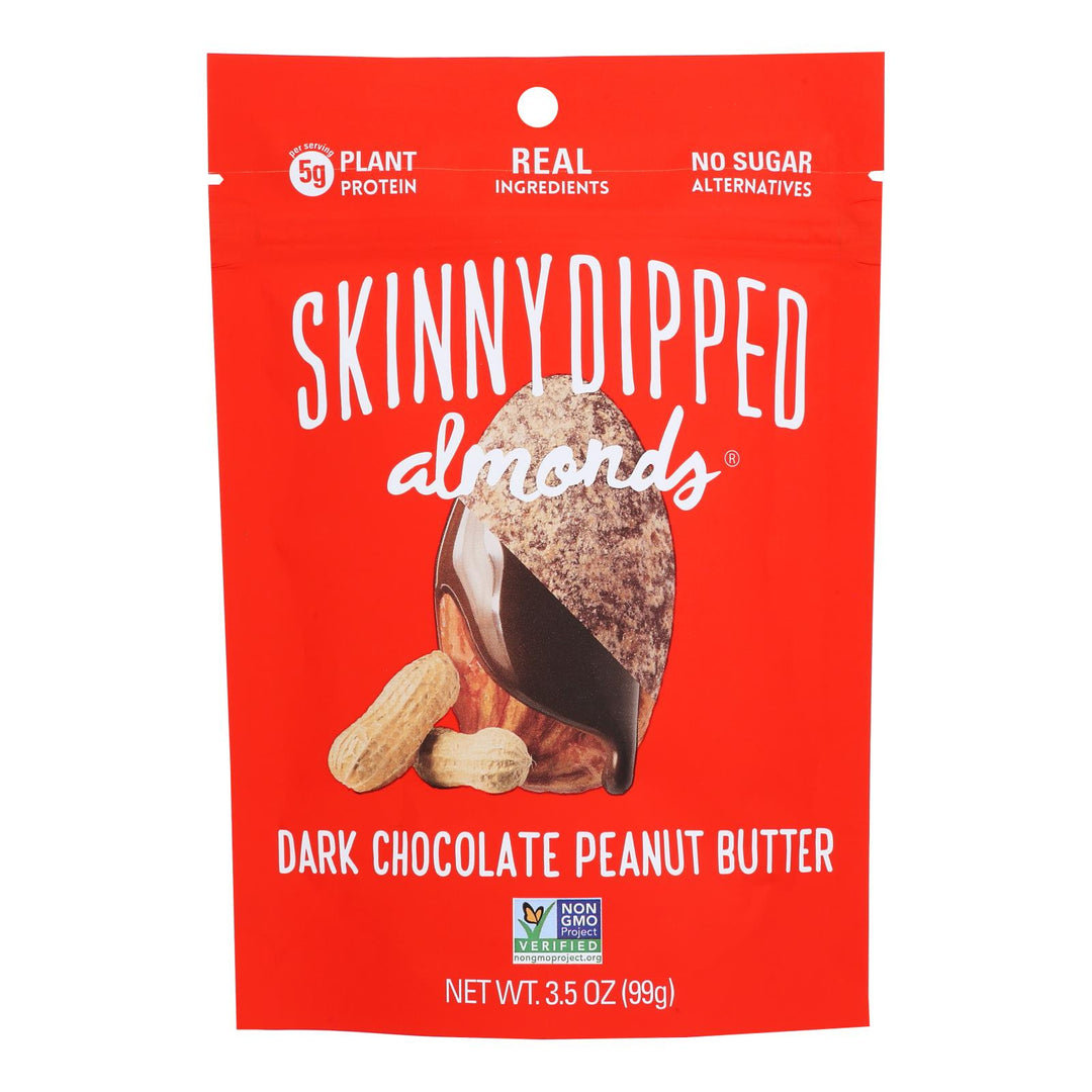 Skinnydipped - Dip Almond Peanut Butter - Case Of 10 - 3.5 Oz - Maras Green