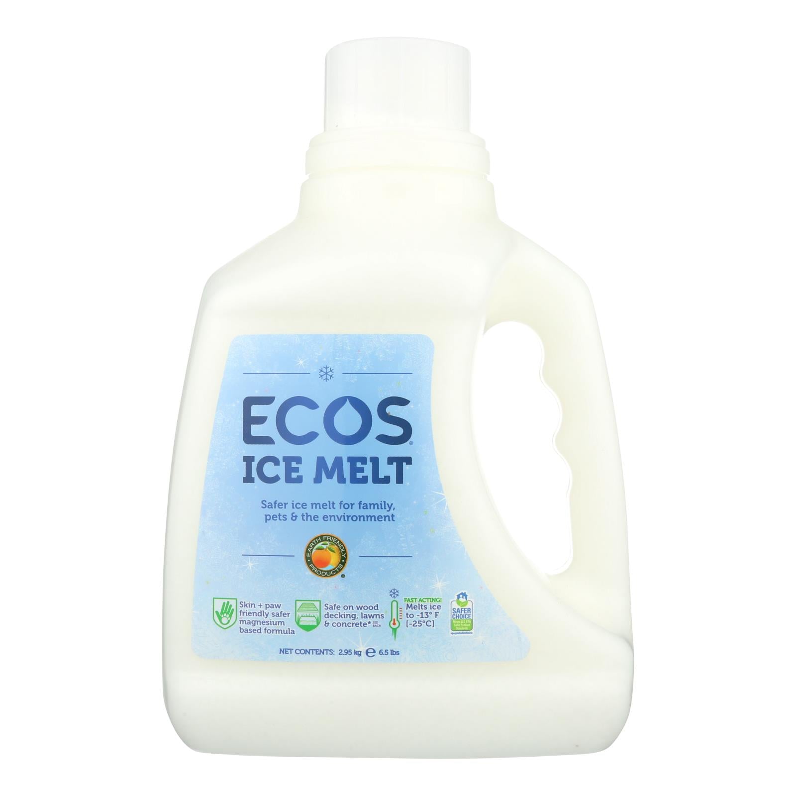 Earth Friendly Ice Melt - Case Of 4 - 6.5 Lb. - Maras Green