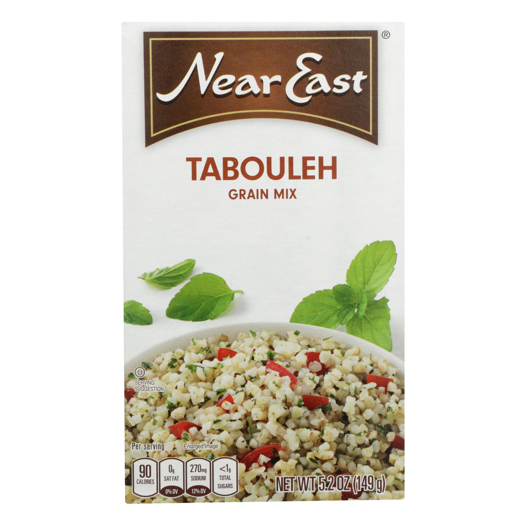Near East Tabbouleh Mix - Wheat Salad - Case Of 12 - 5.25 Oz. - Maras Green