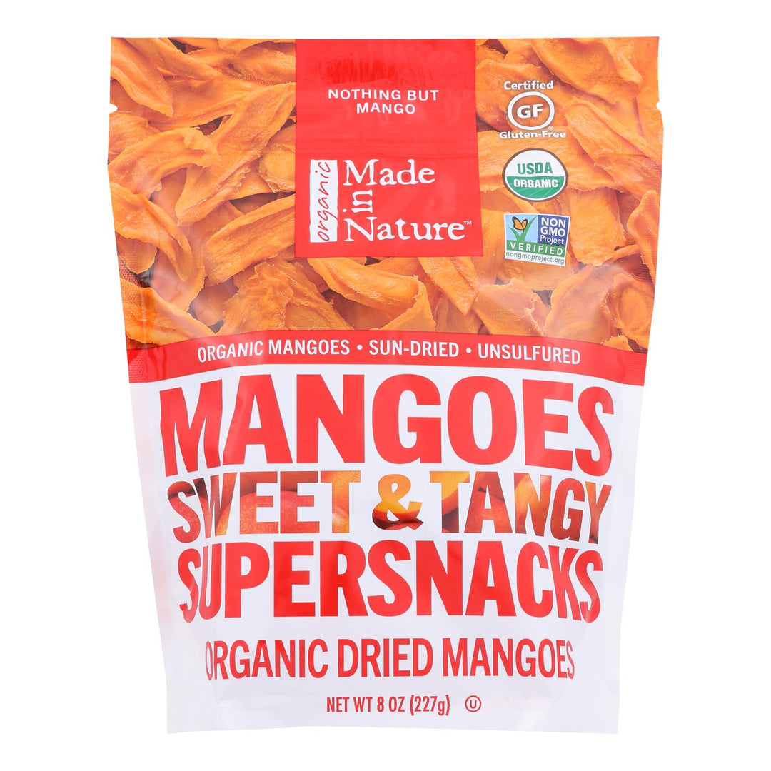 Made In Nature - Mango Dried - Case Of 6 - 8 Oz - Maras Green