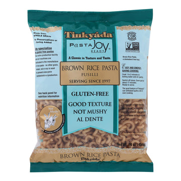Tinkyada Brown Rice Pasta - Fusilli - Case Of 12 - 16 Oz - Maras Green