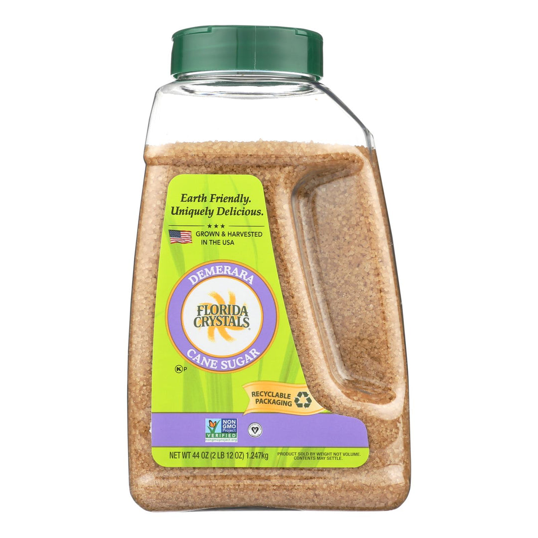 Florida Crystals Demerara Sugar Packets - Demerara - Case Of 6 - 44 Oz. - Maras Green