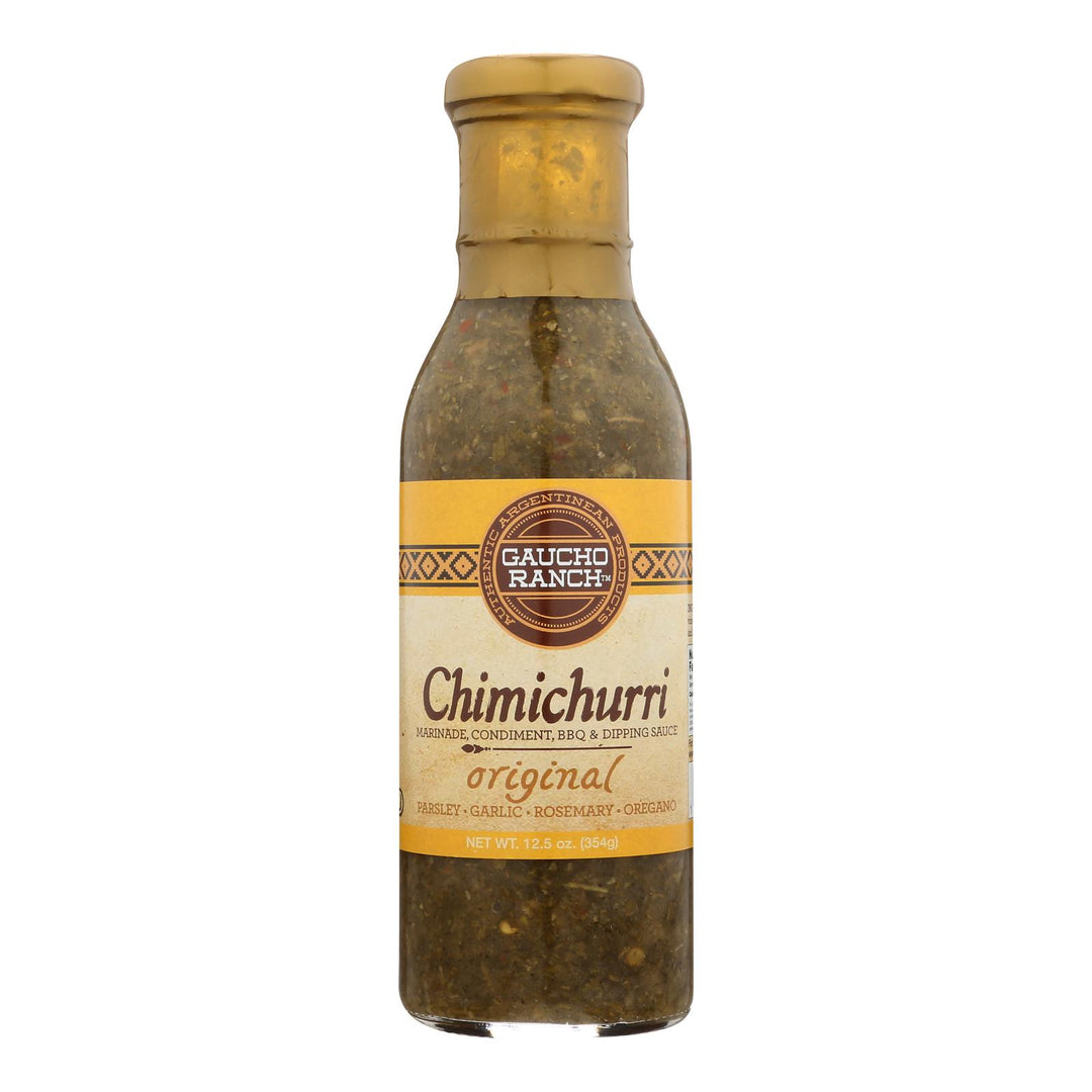 Gaucho Ranch Dressing - Chimichurri - Original - Case Of 6 - 12.5 Fl Oz - Maras Green