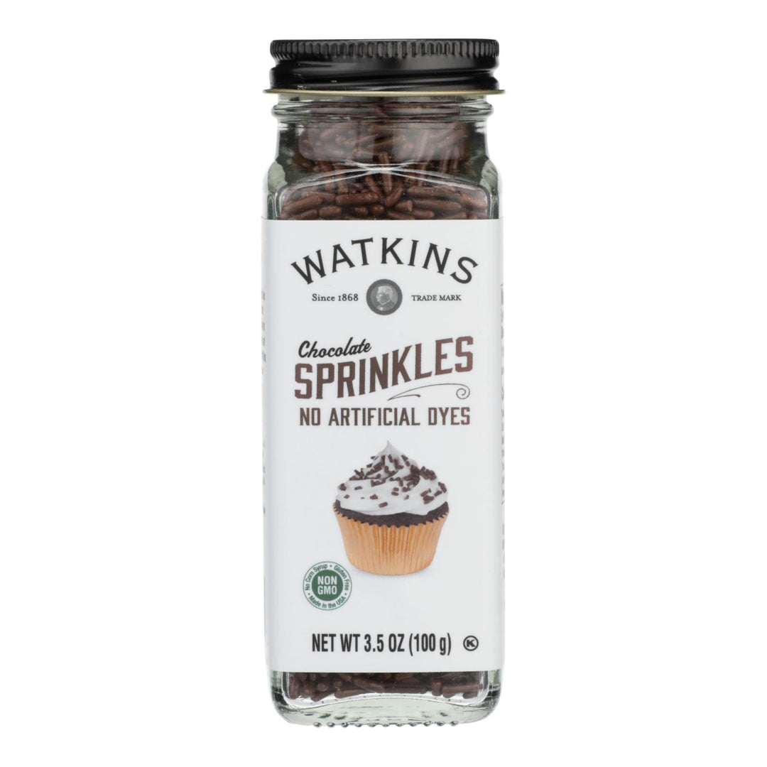 Watkins - Decorating Sprinkle Choc - Cs Of 3 - 3.5 Oz - Maras Green