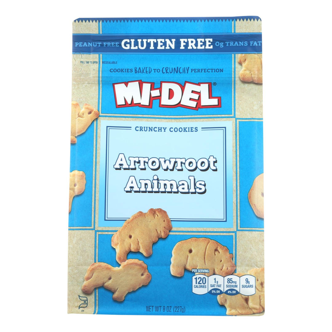 Midel Cookies - Arrowroot Animal - Case Of 8 - 8 Oz - Maras Green