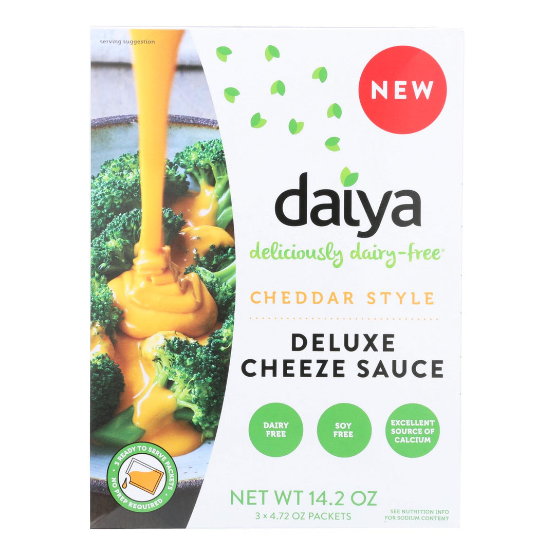Daiya Foods - Dairy Free Cheeze Sauce - Cheddar Style - Cs Of 8 - 14.2 Oz. - Maras Green