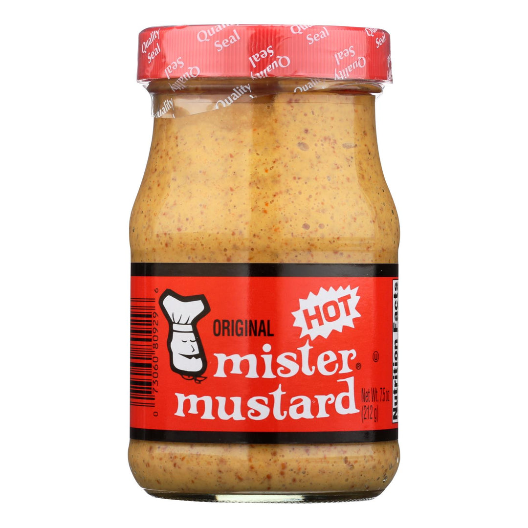 Original Hot Mister Mustard - Case Of 6 - 7.5 Oz - Maras Green