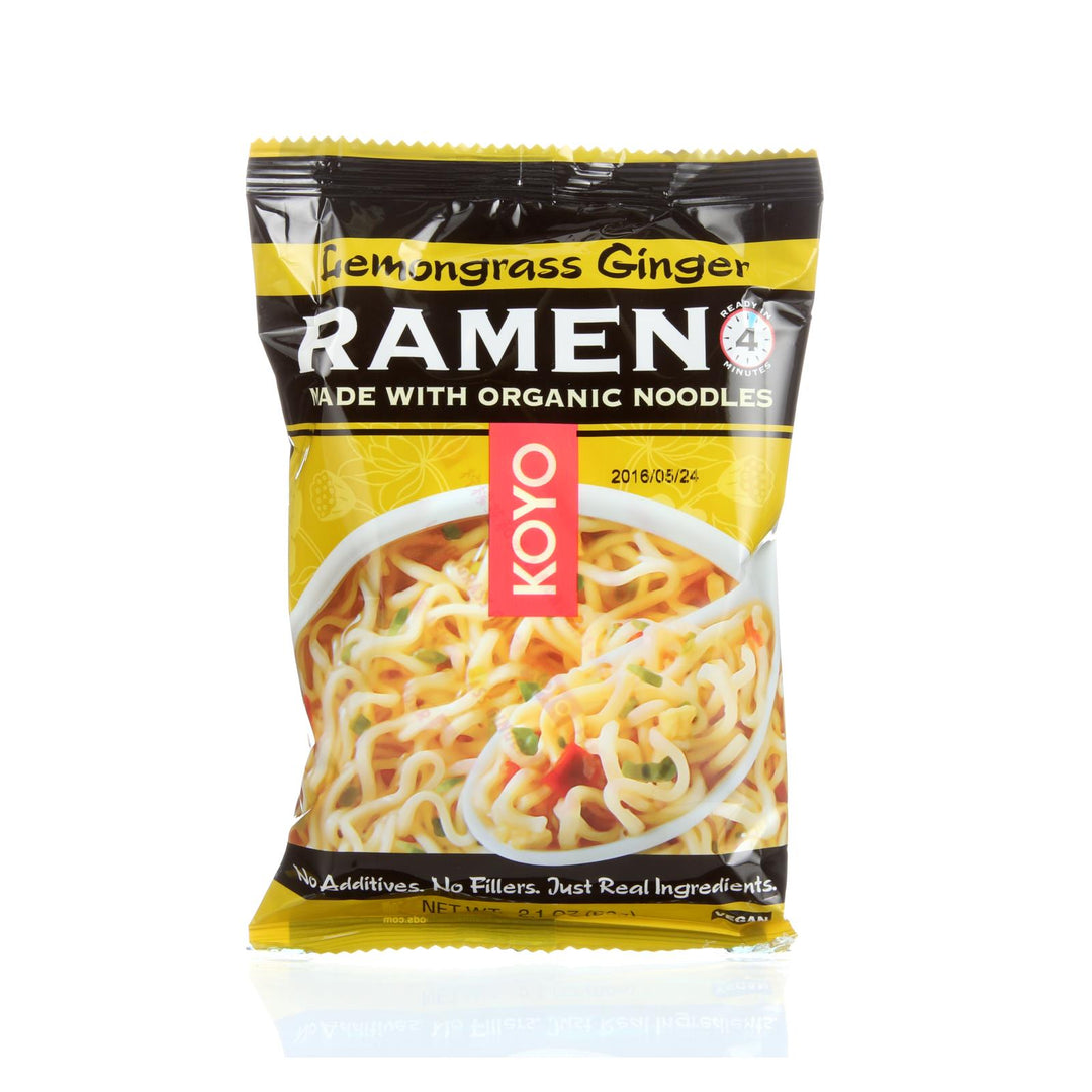 Koyo Ramen - Lemongrass Ginger - Case Of 12 - 2.1 Oz. - Maras Green