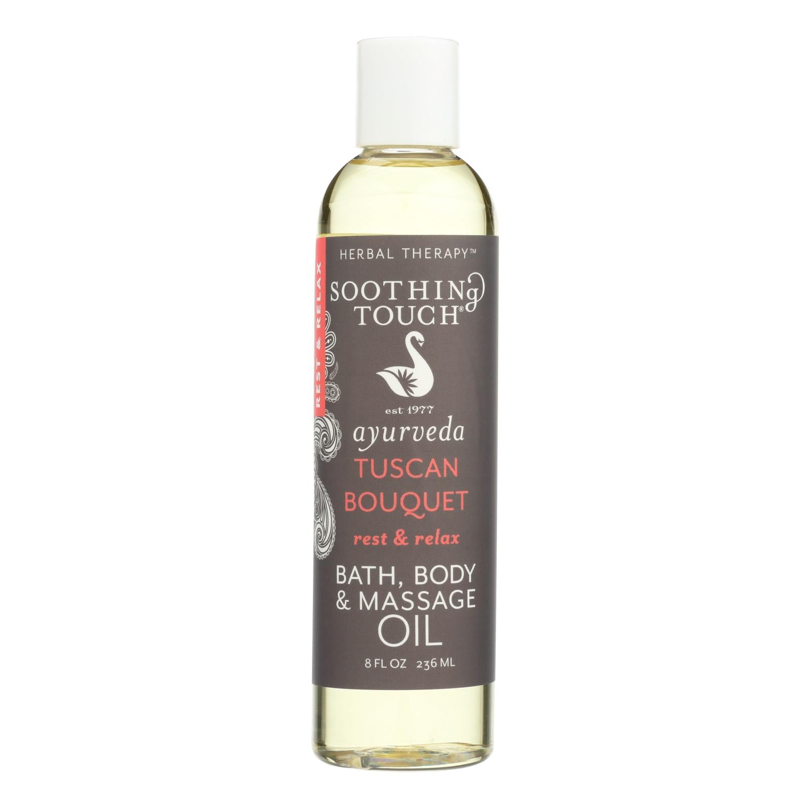 Soothing Touch Bath And Body Oil - Rest/relax - 8 Oz - Maras Green