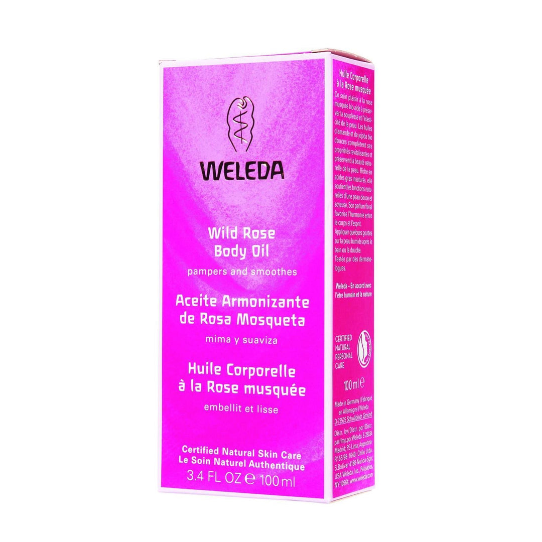 Weleda Body Oil - Wild Rose - 3.4 Oz - Maras Green