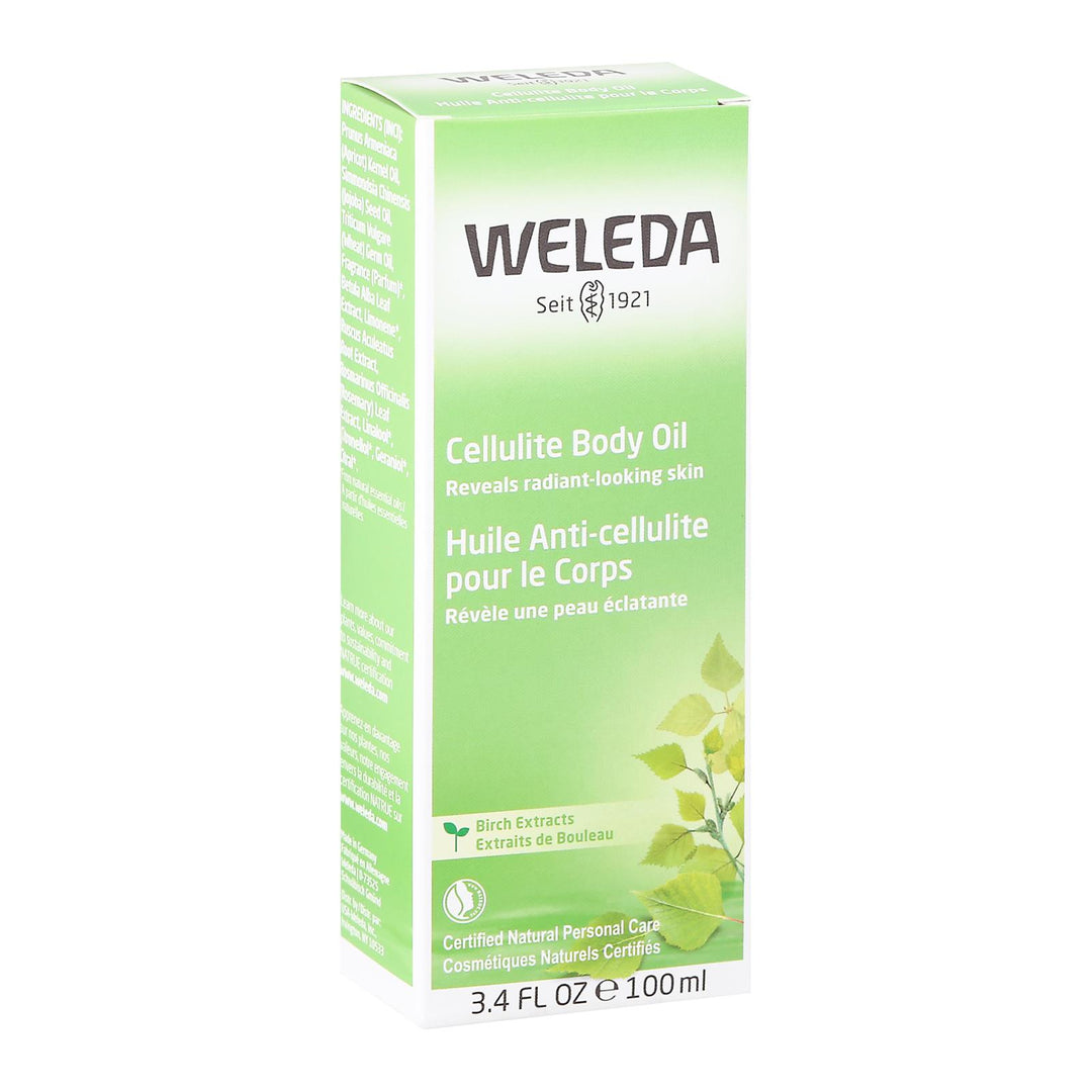 Weleda Birch Cellulite Oil - 3.4 Fl Oz - Maras Green