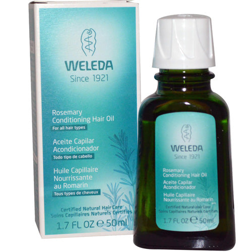Weleda Hair Oil - Conditioning - Rosemary - 1.7 Fl Oz - Maras Green