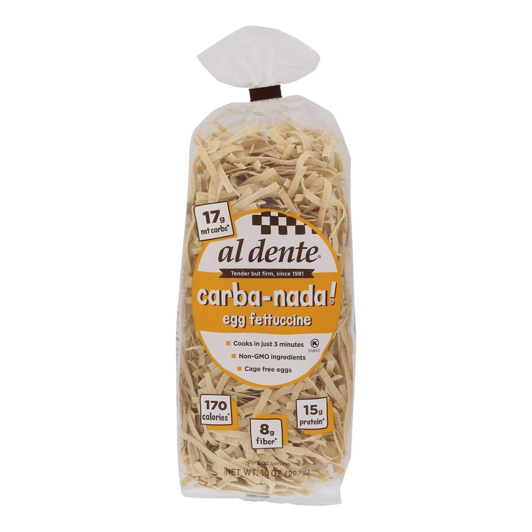 Al Dente - Pasta Fettuccine Egg - Case Of 6 - 10 Oz - Maras Green