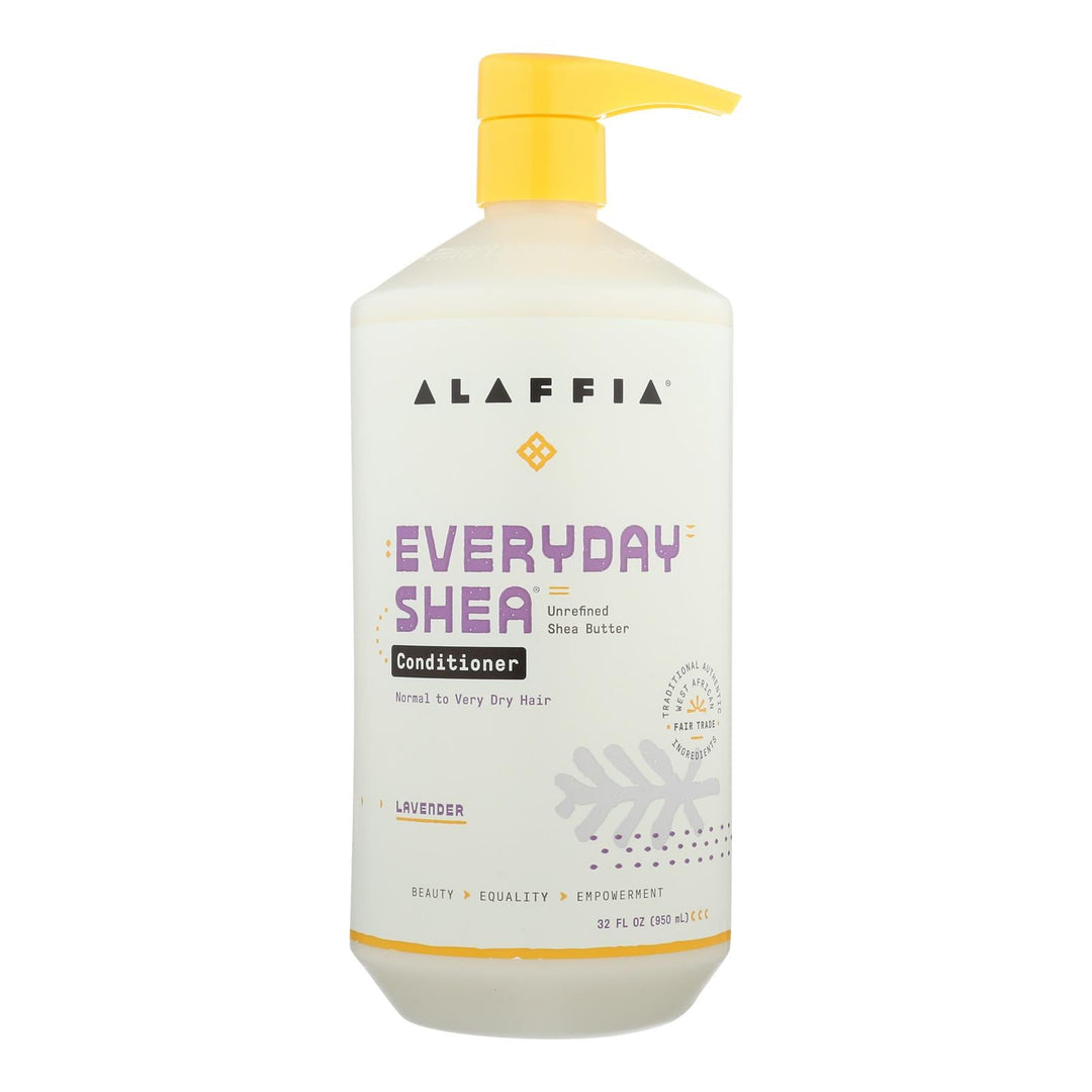 Alaffia - Conditioner - Shea Lavender - 32 Oz. - Maras Green