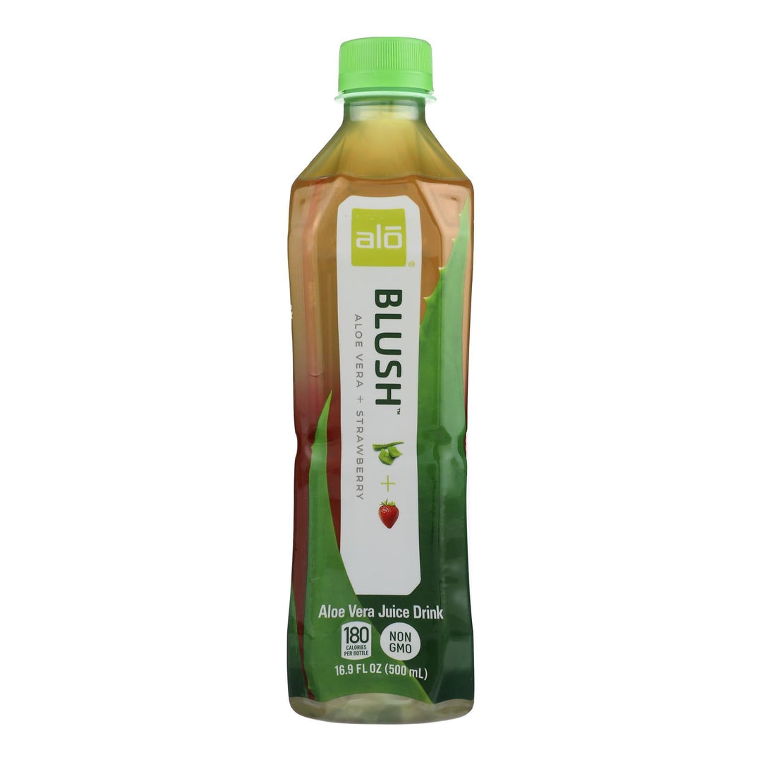 Alo - Drink Blush Av Juice Straw - Case Of 12 - 16.9 Fz - Maras Green