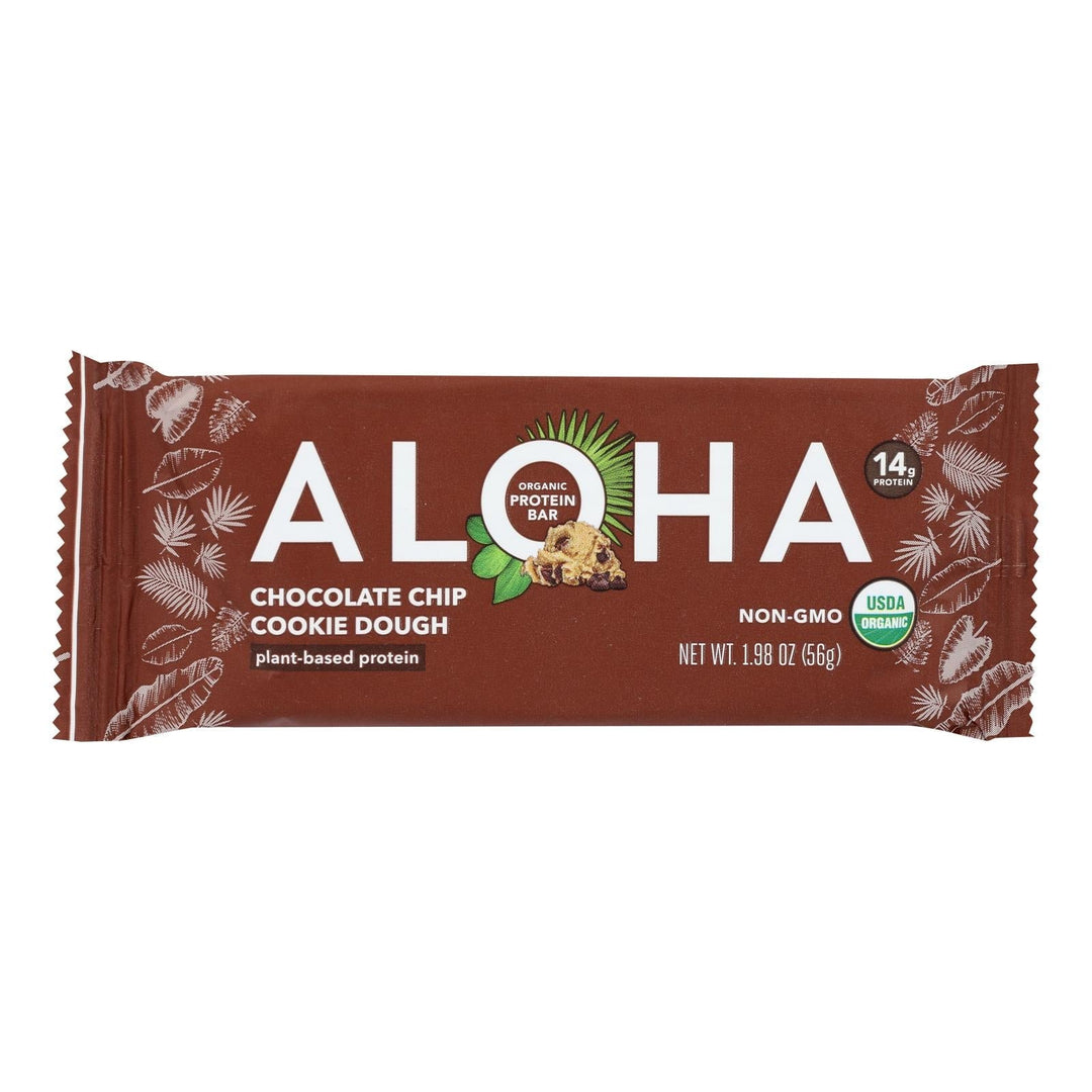 Aloha - Bar Chocolate Chips Cookie Dgh - Case Of 12 - 1.98 Oz - Maras Green