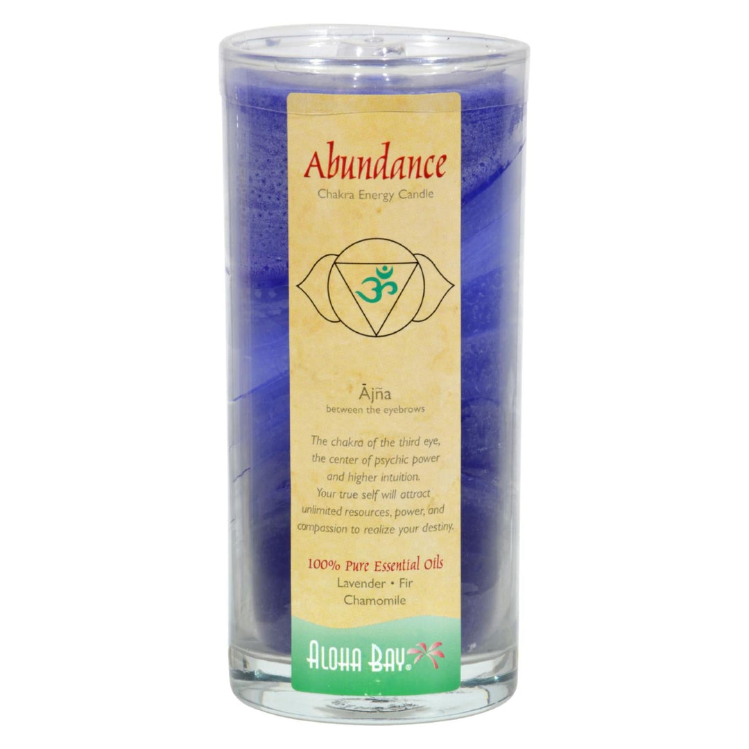Aloha Bay - Chakra Jar Candle - Abundance - 11 Oz - Maras Green