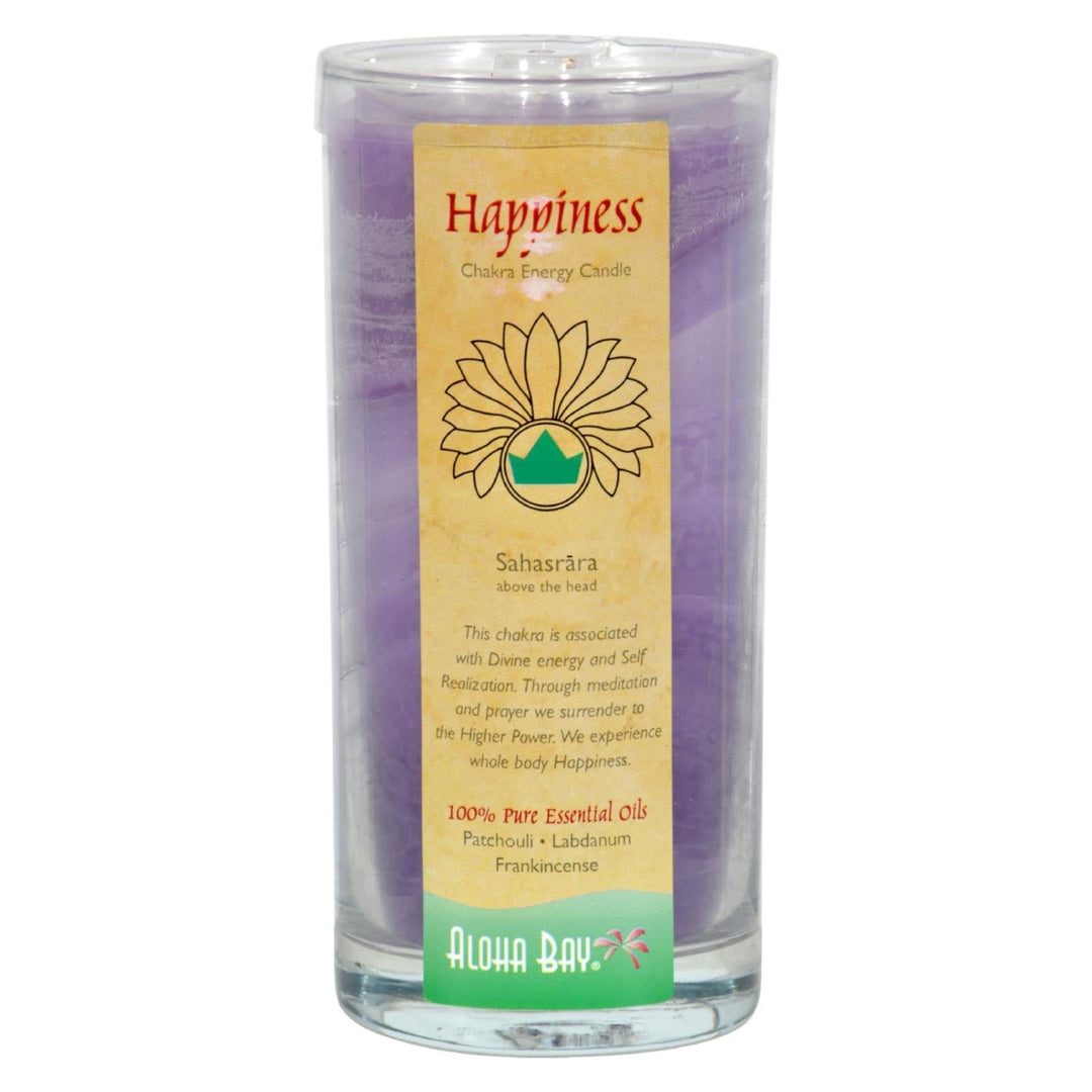 Aloha Bay - Chakra Jar Candle - Happiness - 11 Oz - Maras Green