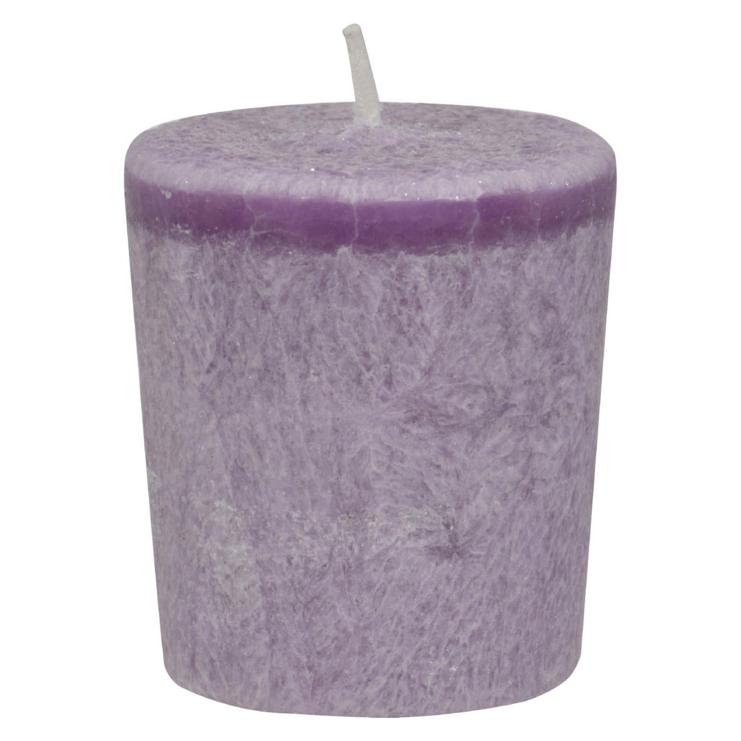 Aloha Bay - Votive Eco Palm Wax Candle - Lavender Hills - Case Of 12 - 2 Oz - Maras Green